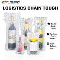 Emballage de protection du fabricant JSD, sac à colonnes d'air gonflables, enveloppe à bulles HDPE, protection des bords, transparent, antichoc