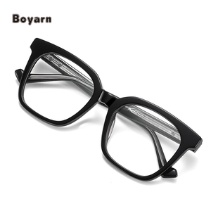 Montures optiques de style ordinateur en acétate en gros, lunettes anti-lumière bleue, dernier design pour unisexe - Product Image 3