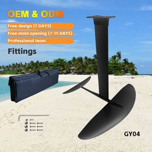 Unisex GY04 1620sqcm Hydrofoil Kitesurfing Kit Fast Foil Carbon Wings Accesorio de deporte acuático de alta calidad - Product Image 2