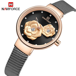 <strong>Japan</strong> <strong>movement</strong> 2019 fashion luxury quartz women's quartz quartz <strong>movement</strong> <strong>naviforce</strong> lady quartz <strong>watch</strong> <strong>watch</strong> cn gua floral design <strong>watch</strong> - Product Image 4