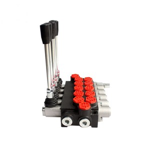 Válvula de Control Direccional Monobloque Hidráulica Manual de 5 Vías P40 |   Fabricante Directo de Fábrica y Servicio OEM/ODM - Product Image 1