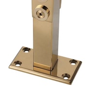 Poteaux de main courante en acier inoxydable pour balustrade de balcon