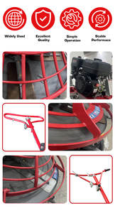 Truelle de finition de lissage de béton de vente directe d'usine truelle de chaussée truelle 6.5HP avec moteur à essence - Product Image 3