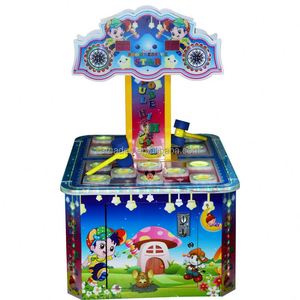 Máquina de Juegos Arcade de Martillo Operada con Monedas para 2 Jugadores, Juego de Golpear Ranas y Ratones, Consola de Juegos de Redención para Niños - Product Image 3