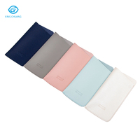 Étui à lunettes en cuir PU multicolore, souple et portable, pour la protection des lunettes et le rangement des lunettes de soleil, vente en gros