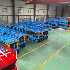 Plataforma de trabajo aéreo <span class=keywords><strong>4m</strong></span> 6m 8m 10m 12m 14m Skylift Mobile Semiautomático/manual Carro elevador de tijera hidráulica - Product Image 6