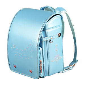 Sac à dos d'école primaire rose de style japonais pour filles, 14 pouces, léger, durable, tendance, avec poche intérieure à fermeture éclair - Product Image 2