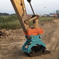 Vente directe usine : Compacteur hydraulique Rynate 4-30T pour excavatrice, idéal pour le compactage de sols en remblais de pente de surface routière - Shandong