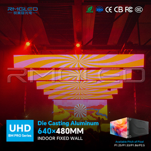 หน้าจอ LED ความละเอียดสูง 4K สำหรับภายในอาคาร รุ่น P1.86 P2 P2.5 ดีไซน์ต่อเนื่องไร้รอยต่อ สีคงที่ เหมาะสำหรับบาร์ คลับ อัตราส่วนคอนทราสต์สูง - Product Image 5