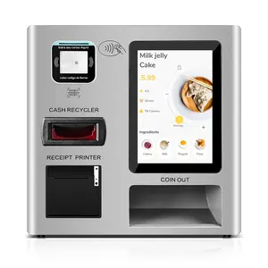 Self Ordering Kiosk Mobile Kiosk Fast Food Kiosk Self-service Inquiry Machine Public Utility Bill Payment