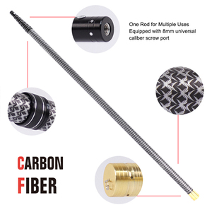 Outils de nettoyage télescopiques de 16 pieds, calibre universel de 8 mm, port à vis en fibre de carbone, perche d'extension multi-usages, UPSILON C500 Cleaning - Product Image 3