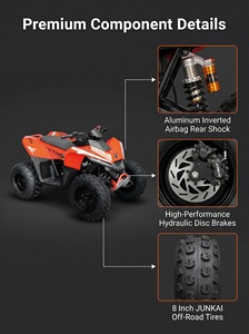 <span class=keywords><strong>Quad</strong></span> 120cc à essence 4 temps à transmission par chaîne, personnalisé, neuf, pas cher, pour enfants, pour l'extérieur - Product Image 6