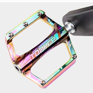 <span class=keywords><strong>Pedales</strong></span> de aleación de aluminio para bicicleta de montaña, <span class=keywords><strong>plataforma</strong></span> plana ultraligera, accesorios de piezas para ciclismo - Product Image 4