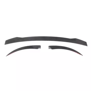 คาร์บอนไฟเบอร์ปีกหลังสปอยเลอร์สำหรับรถ <span class=keywords><strong>Audi</strong></span> TT <span class=keywords><strong>MK3</strong></span> Type 8S ttrs ttrs Sline 2ประตู2015-2017 - Product Image 4