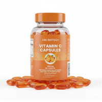 Fabricant OEM – Capsules de Vitamine C Entière 500mg avec Bioflavonoïdes – Soutien Immunitaire Naturel, Antioxydant, Sans OGM – 60 Comprimés