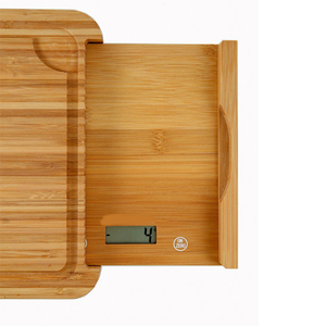 Bsci 5kg tre tự nhiên nhà bếp thực phẩm Quy mô cắt Board quy mô thớt Board OEM laser logo - Product Image 4