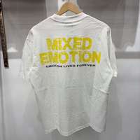 T-shirts décontractés respirants pour couples, imprimés MIXED EMOTION, grandes tailles, très demandés en Europe