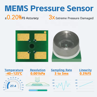 Capteur de pression sous-marine 15 Psi WF152A, puce de capteurs étanches IP65 pour dispositifs de sécurité dans l'eau de mer et la mesure des liquides