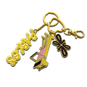 Llavero <span class=keywords><strong>de</strong></span> Metal con Logotipo Personalizado para Regalo Publicitario Empresarial, Llavero Pequeño y Bonito <span class=keywords><strong>de</strong></span> Aleación <span class=keywords><strong>de</strong></span> Zinc Esmaltado, Anillo para Llaves Personalizado - Product Image 1