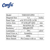 Placa Controladora CONFU USB-C MIPI, Pantalla LCD IPS Circular Dual de 3.4 Pulgadas 1600*800, Cuidado de la Vista, Simulación de Vuelo Médico, VR