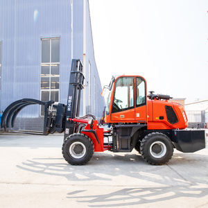 4 x4 שטח גס משטח מלגזה אדום מחוץ לכביש דיזל משאית חזק 4wd שטח קשה מלגזה - Product Image 2