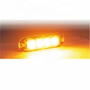 <span class=keywords><strong>12</strong></span>-24 <span class=keywords><strong>V</strong></span> <span class=keywords><strong>12</strong></span> W mỏng sáng phụ kiện xe hơi Đèn Led Mini Flash ánh sáng thanh Xe Xe tải động cơ cảnh báo khẩn cấp ánh sáng nhấp nháy - Product Image 3