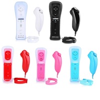 Manette de jeu sans fil pour Nintendo Gamepad avec Nunchuck pour Wii Controller Motion Plus pour Wii U Remote Controller
