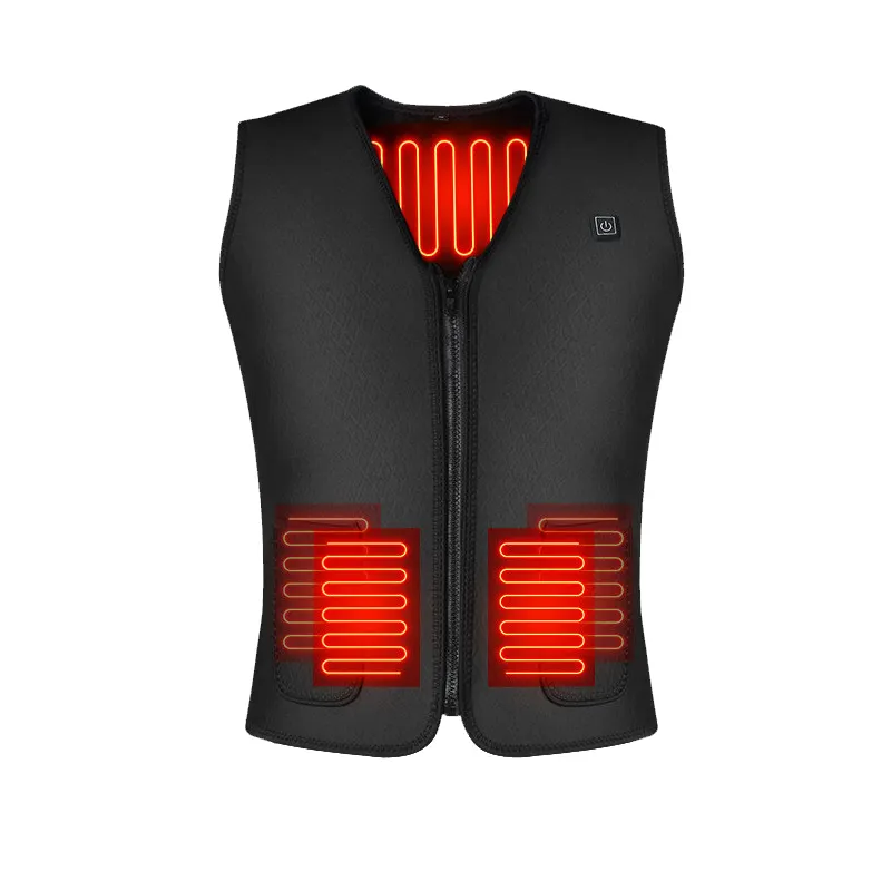 Verwarming Vest Koorts Pak Thermische Kleding Vest Outdoor Vissen Ski Warme Kleren Verwarmd Vest