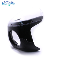 Moto 7 "carénage phare rétro café Racer phare avant pare-brise pare-brise pour Kawsaki KZ EN 450 500 VN 700 Vulcan 7