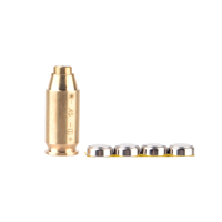 Pointeur laser en laiton doré, dispositif de visée laser rouge calibré 45, piles LR41, visée de 10 à 100 yards, accessoires de tir