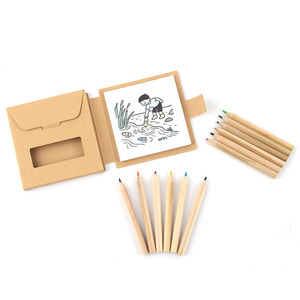 Set di Libri <span class=keywords><strong>da</strong></span> <span class=keywords><strong>Colorare</strong></span> Personalizzati Global Bridge <span class=keywords><strong>per</strong></span> Bambini, Matite Colorate, Carta Kraft Ecologica, Set di Giocattoli <span class=keywords><strong>da</strong></span> Disegno Tascabili Unisex dai 3 Anni in Su - Product Image 2