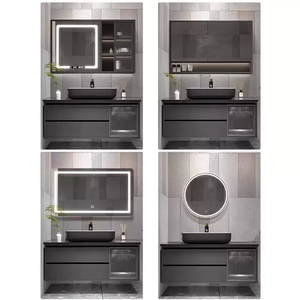 2026 New120cm Rectangular Minimalist Design Modern Intelligent <b>Mirror</b> Cabinet with Melamine Board - Product Image 5