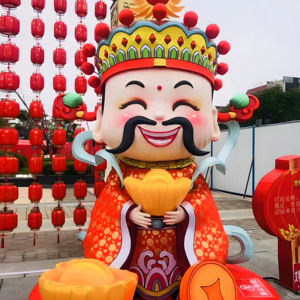 Decoración de farol de seda al aire libre hecha a mano de Año Nuevo chino tradicional para celebraciones de <span class=keywords><strong>Chinatown</strong></span> - Product Image 3
