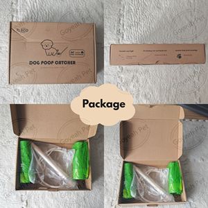 Recogedor de Excrementos de Perro Retráctil con Mango Largo, Recogedor de Excrementos de Mascotas Plegable con Manos Libres y Bolsas - Product Image 5