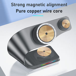 <span class=keywords><strong>Cargador</strong></span> inalámbrico, estación de carga inalámbrica rápida de 15W compatible con iPhone 16 15 14 13 Pro XS 8 Plus,Watch, Airpod Pro - Product Image 6