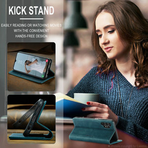Nouvelle tendance : Étui portefeuille magnétique rétro pour téléphone portable <span class=keywords><strong>A43</strong></span> avec béquille, étanche et antichoc - Product Image 6
