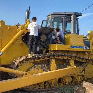 Komatsu D375 D65 D85 D155ax D275 D475 Bulldozer usado Máquina de movimiento de tierras Maquinaria de construcción usada - Product Image 1