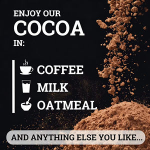 Polvo de Cacao con Alto Contenido de Flavonoides al por Mayor, 1200 mg de Flavonoides y Suplementos de Flavonoides para la Salud del Corazón y la Energía - Product Image 3