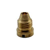 Embouts de buse de canon à mousse de neige en laiton à haute pression Orifice en mousse fileté pour le nettoyage de voiture Pistolet de pulvérisation de remplacement Buse Head4