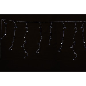 Cortina de Luces LED Frías de 72 LED, Funciona con Batería, 2.20 Metros de Largo x 80 cm de Alto - Product Image 1