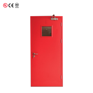 High Quality Low-Priced 60 Min Resettable Emergency Double Exit Fire-Rated Security <strong>Door</strong> - Product Image 2