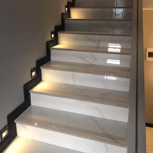 Ev otel için kapalı gömme yatak odası koridor duvar merdiven merdiven lambası led adım ışıkları