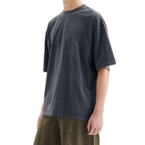 Camiseta de Manga <span class=keywords><strong>Corta</strong></span> Extra Grande de Estilo Vintage, 100% Algodón, Cuello Redondo, Algodón Puro Lavado, Estilo Batik con Diseño de Copos de Nieve, Transpirable - Product Image 5