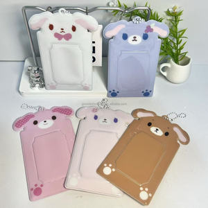 GOSS Kpop Creative New Korean <span class=keywords><strong>Card</strong></span> Holder Style <span class=keywords><strong>Clip</strong></span> de tarjeta de PVC de 3 pulgadas para álbumes de fotos de celebridades coreanas para Kpop Fans Gift 2026 - Product Image 3