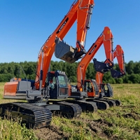 Excavator Doosan Dx225 Big Digger Dijual Excavadora Hydraulic Crawler Excavator