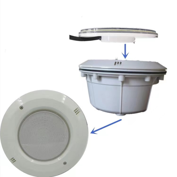 Retro Fit Pool Light Replacement Par56 Led for Niche Astral Hayward Pentair Fully Resin Filled Par56 Pool Light