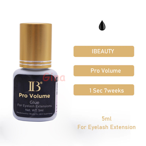 Colle à cils professionnelle I-beauty IB <span class=keywords><strong>Pro</strong></span> Volume 5ml séchage rapide en 1 seconde, marque privée, adhésif coréen noir sans latex pour cils - Product Image 2