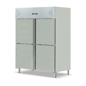 Refrigerador de Acero Inoxidable de 3 Puertas, Sin CFC, Gabinete de Cocina, Clips para Refrigerador de Acero Inoxidable - Product Image 4