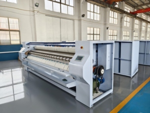 Machine à repasser et à plier le linge industriel HOOP pour draps d'hôtel et vêtements, repasseuse à rouleau unique de 1500 mm, machine à laver - Product Image 5
