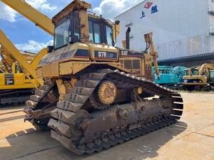 รถดันดินตีนตะขาบ Caterpillar D7R ของญี่ปุ่น ราคาถูก สีเดิมจากโรงงาน D7H D7R LGP D7G มือสอง สำหรับงานก่อสร้างถนน รถดันดินราคาประหยัด - Product Image 3